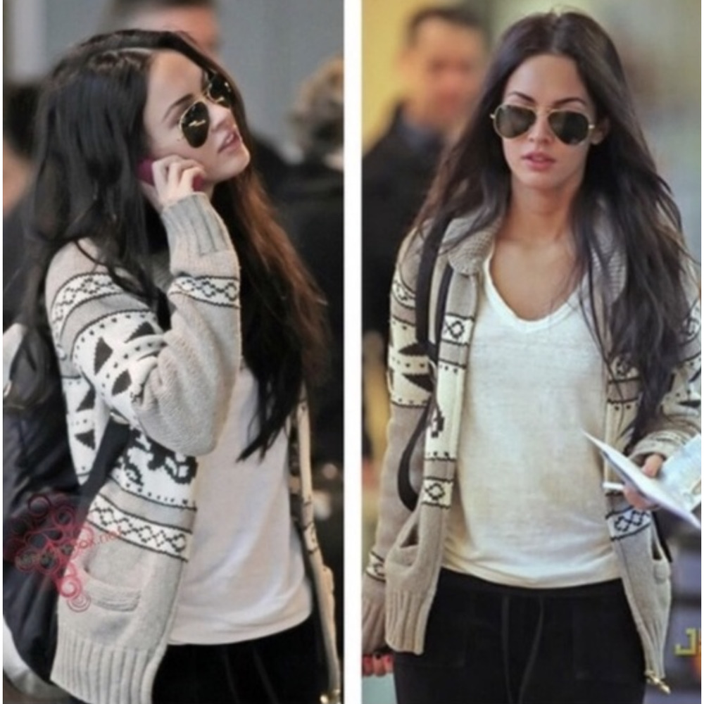 ARITZIA Tna Sea To Sky Sweater With Eagle Beige Medium